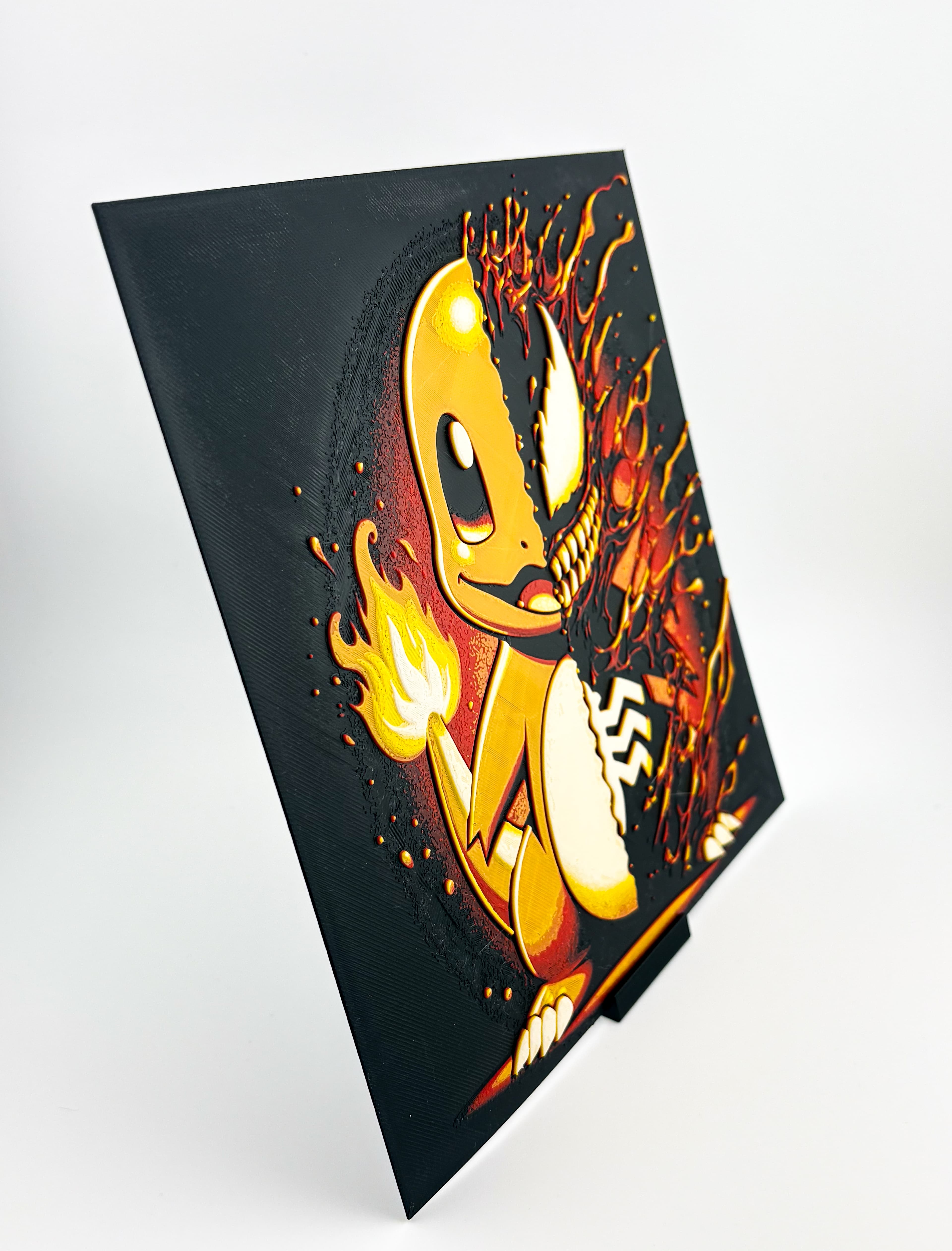 3D Art Print- Venomized Charmander
